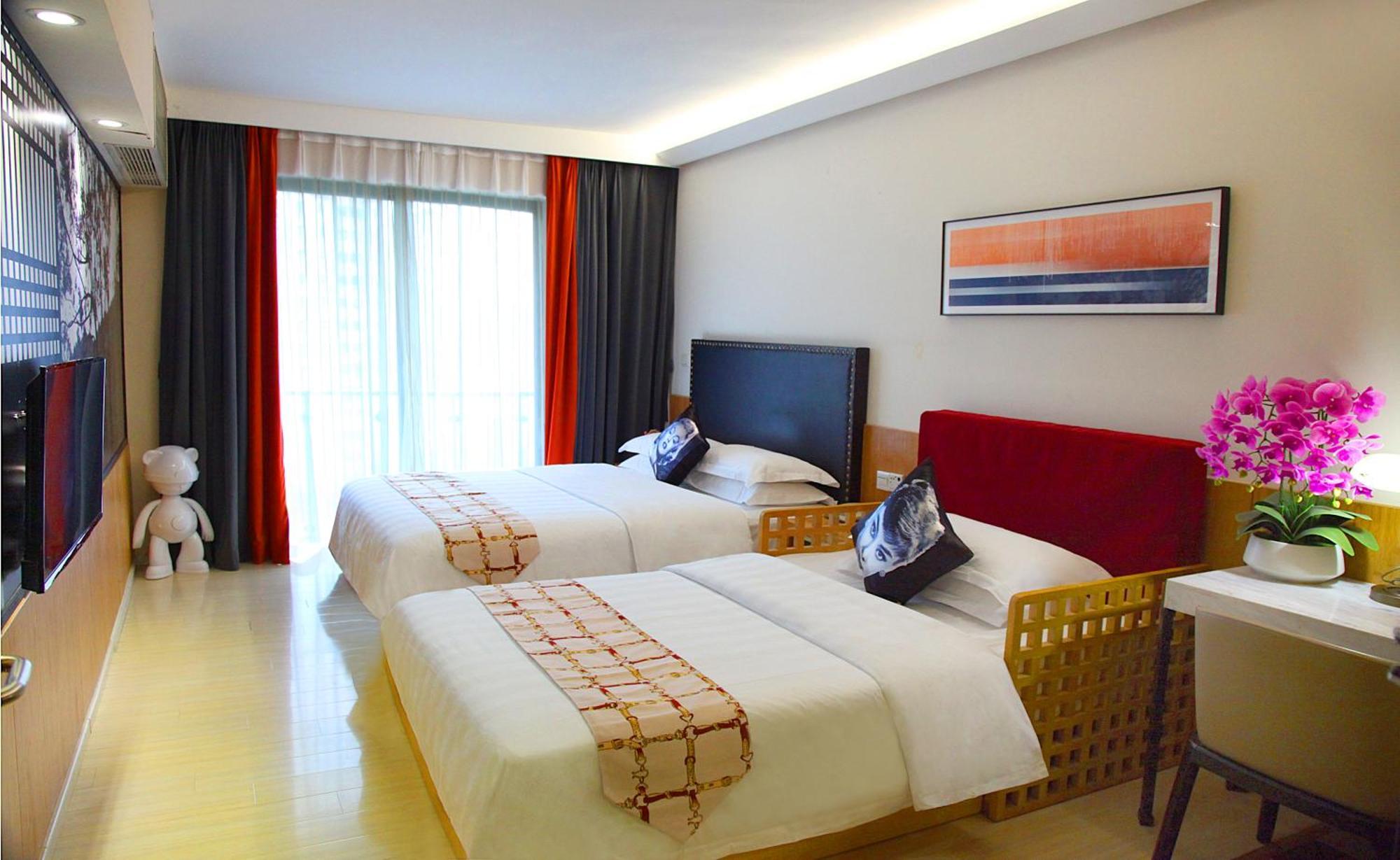 Guangzhou Timmy Hotel Apartment Bagian luar foto